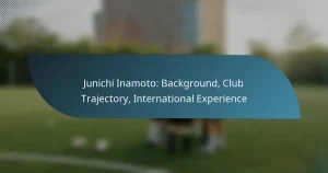 Junichi Inamoto: Background, Club Trajectory, International Experience